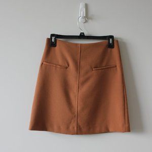 Mixxo Tan A-Line Skirt